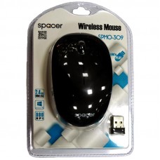 Mouse Wireless Spacer SPMO-309 Optic Negru